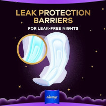 Always Pads Maxi Thick XXL For Super Heavy Night, 7 Sanitary Pads