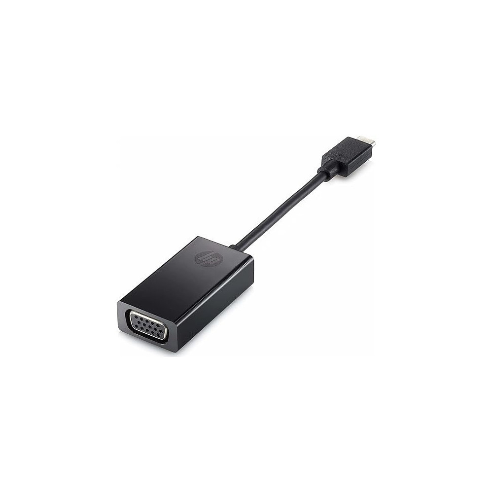 HP Usb-C To Vga Adapter, Black