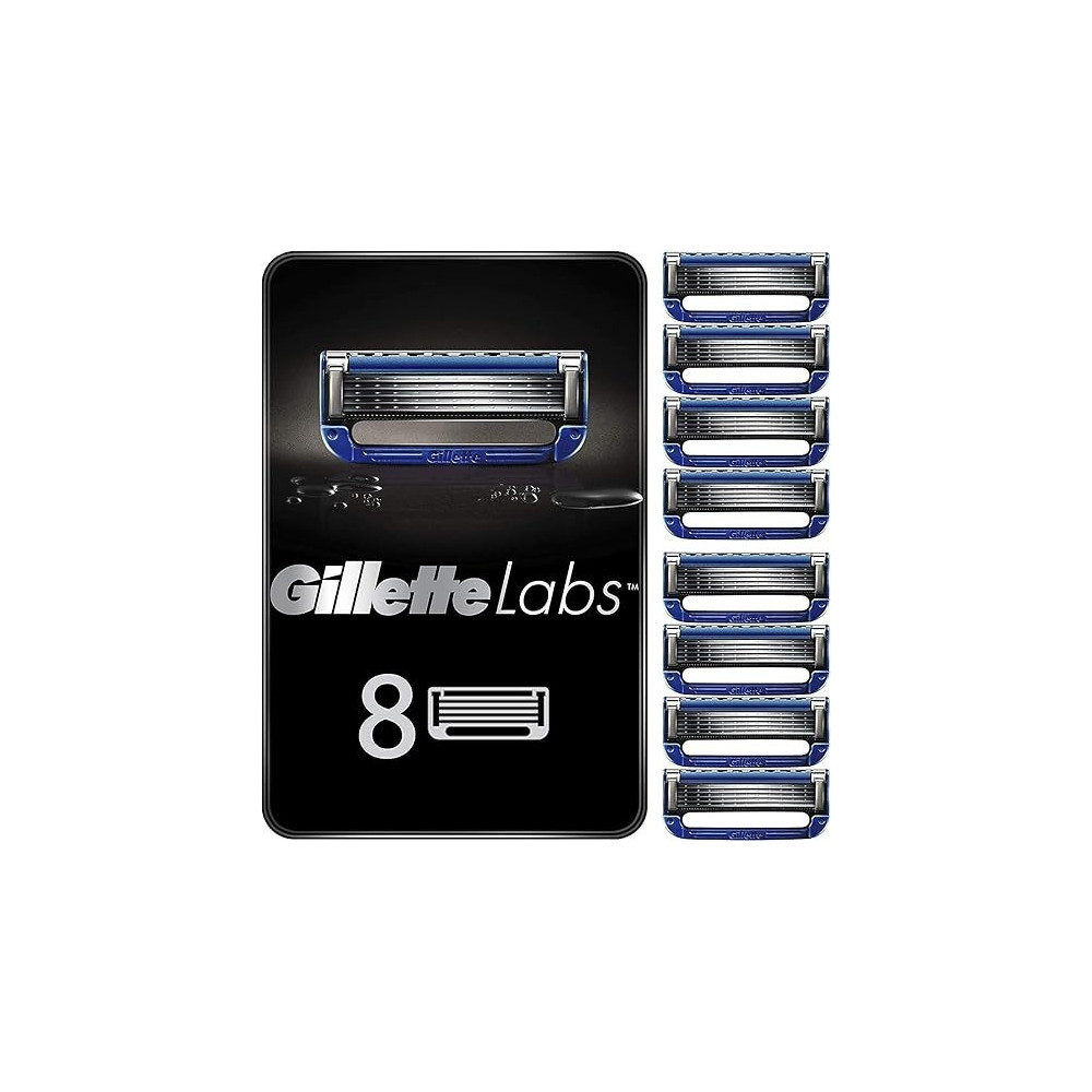Gillette Labs Heated Razor Blades, 8 Count