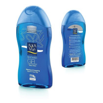 Aqua Vera Pomegranate Shower Gel With Vitamin B5, 315 Ml, Blue