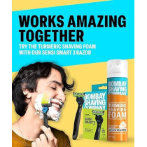 Bombay Shaving Company Turmeric Shaving Foam, 33% Extra With Turmeric, 266 Ml