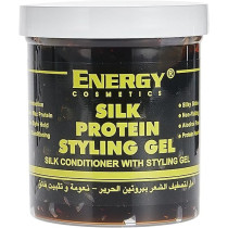 Energy Cosmetics Silk Protein Styling Gel, Silk Conditioner With Styling Gel, Unisex Styling Hair Gel, Protein Packed Formula, 473Ml