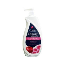 Fruiser Moisturising Shower Cream, Rose Milk, 1000 Ml
