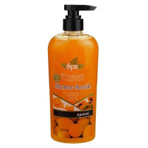 Fruiser Spa Shower Scrub, Apricot, 730 Ml
