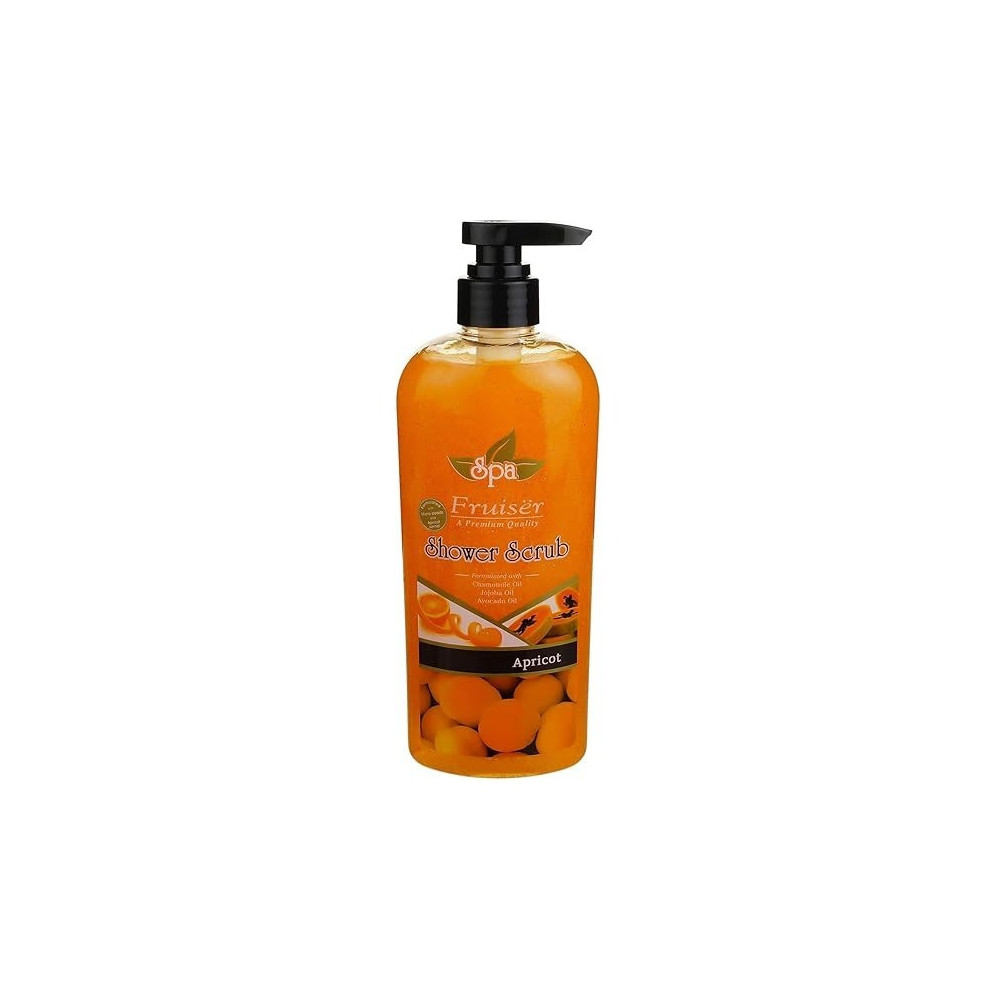 Fruiser Spa Shower Scrub, Apricot, 730 Ml