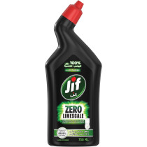 Jif Antibacterial Hard Surface Toilet Cleaner, With Lime Power, Zero Limescale Disinfects And Kills 99.9 Percenateg Of Germs, 750Ml