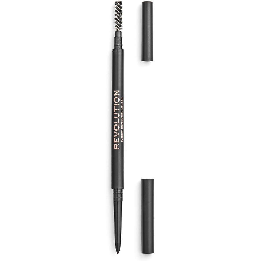 Revolution Beauty London Makeup Precise Brow Pencil, Dark Brown