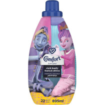Comfort Cloth Family Concentrated Fabric Softener, Tropical Coconut, For A Limited Time Only, 895Ml