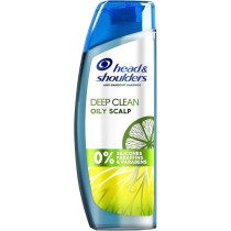 Head & Shoulders Deep Clean For Severe Oily Scalp, Anti-Dandruff Shampoo, Free Of Silicones, Parabens And Paraffins, 400 Ml