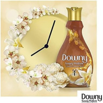 Downy Feel Luxurious Fabric Softener, Vanilla And Cashmere Musk, 280 Ml