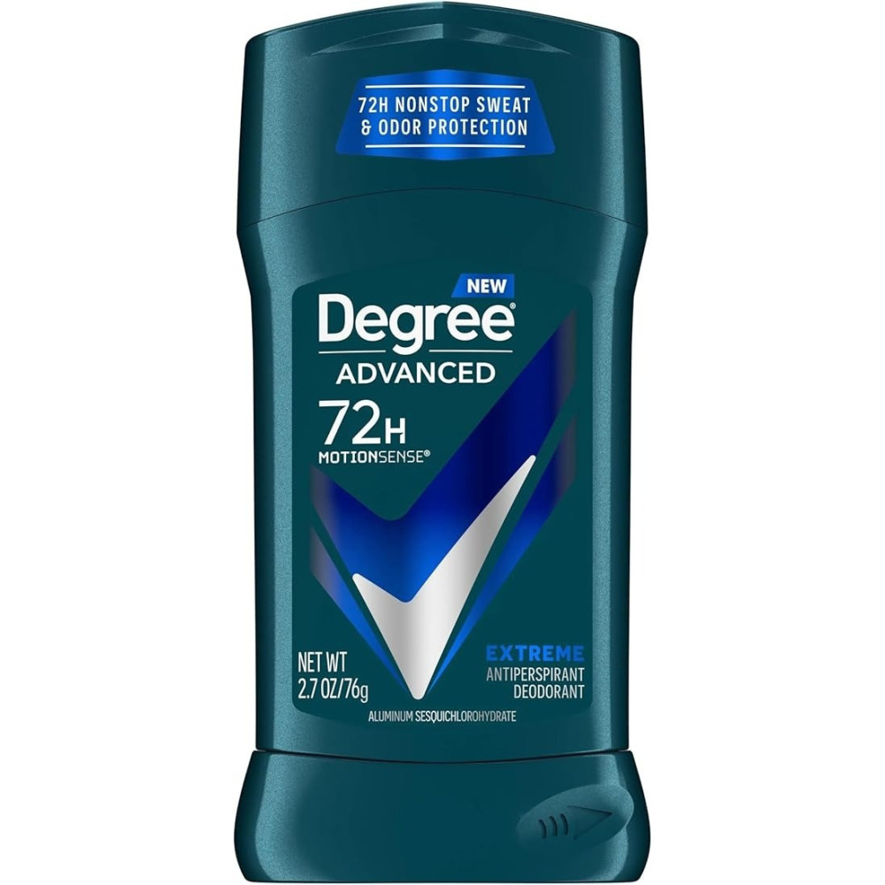 Degree Extreme Advanced Protection Antiperspirant Deodorant Stick, 76 g, Pack Of 4