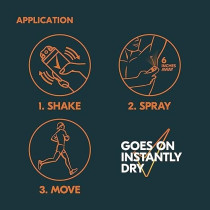 Degree Men Motionsense Antiperspirant Deodorant Dry Spray, Adventure, 107 g, Pack Of 3