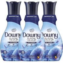 Downy Concentrate Valley Dew Fabric Softener, Pack Of 3 X 1L
