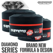Gummy Hair Styling Gel Wax Ultra Hold, Red, 150 ml, 1 Qty