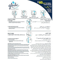 Glade Automatic Spray Holder With Ocean Breeze Air Freshener For Up To 60 Days Of Automatic Freshness, 269Ml