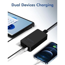 KSACDN Surface Charging Adapter, 102W 15V 6.33A for Microsoft Surface Book 2/3, Pro X/9/8/7/6, Laptop 2/3/4, Studio, with Power Cord And USB Port