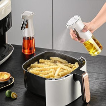 Oil Sprayer For Cooking, 240Ml Glass Olive Oil Sprayer Mister, Olive Oil Spray Bottle, Kitchen Gadgets Accessories For Air Fryer, Canola Oil Spritzer, Widely Used For Salad Making, Baking, Frying, Bbq