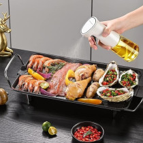Oil Sprayer For Cooking, 240Ml Glass Olive Oil Sprayer Mister, Olive Oil Spray Bottle, Kitchen Gadgets Accessories For Air Fryer, Canola Oil Spritzer, Widely Used For Salad Making, Baking, Frying, Bbq