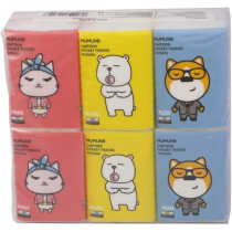 Mumuso Cartoon Wettable Pocket Tissues, 6970962427297