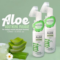 Mumuso Aloe Soothing Mousse Makeup Removal And Facial Cleansing, 6971710958889
