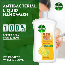 Dettol Handwash Liquid Soap Fresh Pump For Effective Germ Protection And Personal Hygiene, Protects Against 100 Illness Causing Germs, Citrus And Orange Blossom, 700Ml