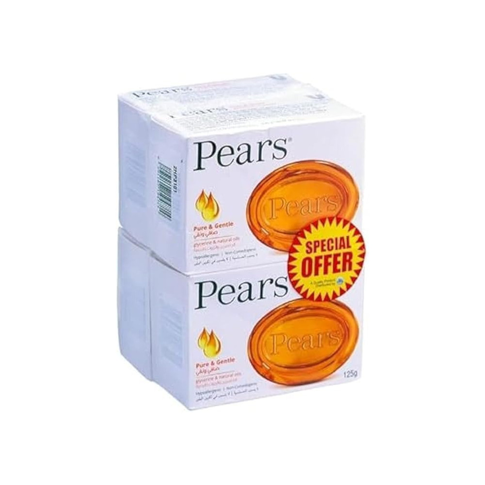 Pears Soap, 4 X 125Gm
