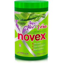 Novex Super Aloe Vera Hair Mask Infused With Organic Aloe Vera, Frizz And Volume Control, 1 Kg, Jar