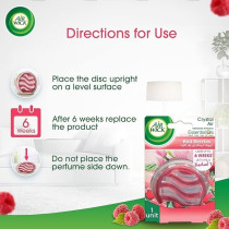 Air Wick Crystal Air, Contains Natural Essential Oils, Eliminates Bad Odour Like Cat Litter Smell, Red Berrries Fragrance