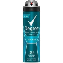 Degree Deodorant Mens Dry Spray Cool Rush, 113Ml, 3 Pack
