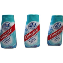 Colgate 2 In 1 Toothpaste And Mouthwash, Whitening, Icy Blast, 130 G, Pack Of 3
