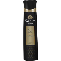 Yardley Poise Noire Body Spray For Elegant Woman, Mandarin, Waterlily And Jasmine Fragrance, 150 Ml