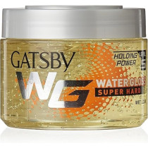 Gatsby Water Gloss Super Hard Yellow Hair Gel, 300 G