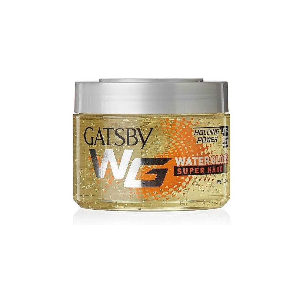 Gatsby Water Gloss Super Hard Yellow Hair Gel, 300 G