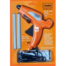 Abbasali Clarke Glue Gun 100W With 2Pcs Glue Stick Heavy Duty