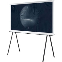 Samsung Smart TV, The Serif, Lifestyle QLED 4K, LS01B, 65 Inch, Cloud White, 2022, 360 All Around Design, HDR 10+, Smart Hub, 4 Speakers, QA65LS01BAUXZN