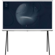 Samsung Smart TV, The Serif, Lifestyle QLED 4K, LS01B, 65 Inch, Cloud White, 2022, 360 All Around Design, HDR 10+, Smart Hub, 4 Speakers, QA65LS01BAUXZN