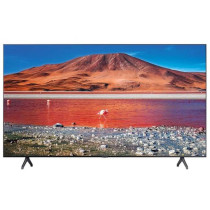 Samsung 75 Inches 4K Ultra HD LED Smart TV with Built-in Receiver, Black - UA75AU7000 - International Version