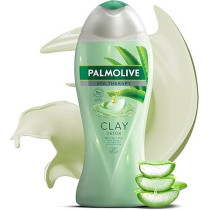 Palmolive Shower Gel, Spa Therapy, Natural Clay Detox, 500 ML