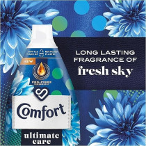 Comfort Ultimate Care Fresh Sky Ultra-Concentrated Fabric Conditioner Bottle, 1.78 Litre