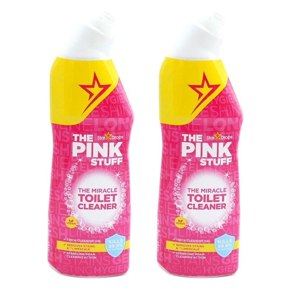 Stardrops The Pink Stuff The Miracle Toilet Cleaner, 750 ml x Pack Of 2