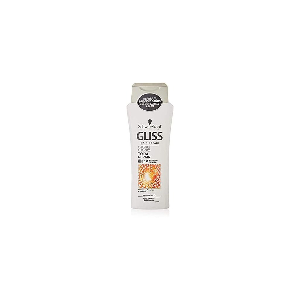 Schwarzkopf Total Repair Shampoo For Dry Hair, Pack Of 3, 250 ml