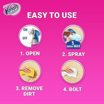 Vanish Carpet Cleaner And Upholstery Oxi Action Stain Remover Trigger Spray, 500 ml