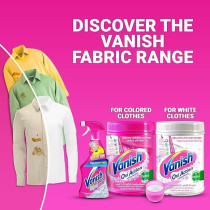 Vanish Carpet Cleaner And Upholstery Oxi Action Stain Remover Trigger Spray, 500 ml