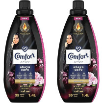 Comfort Abaya Concentrate Fabric Softener Mystic Rose, 1.4 Litre, Pack Of 2