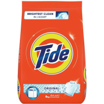 Tide Semi-Automatic Laundry Detergent Powder, 6 Kg