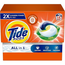 Tide Wow All In 1 Pods Original Scent, 15 Count