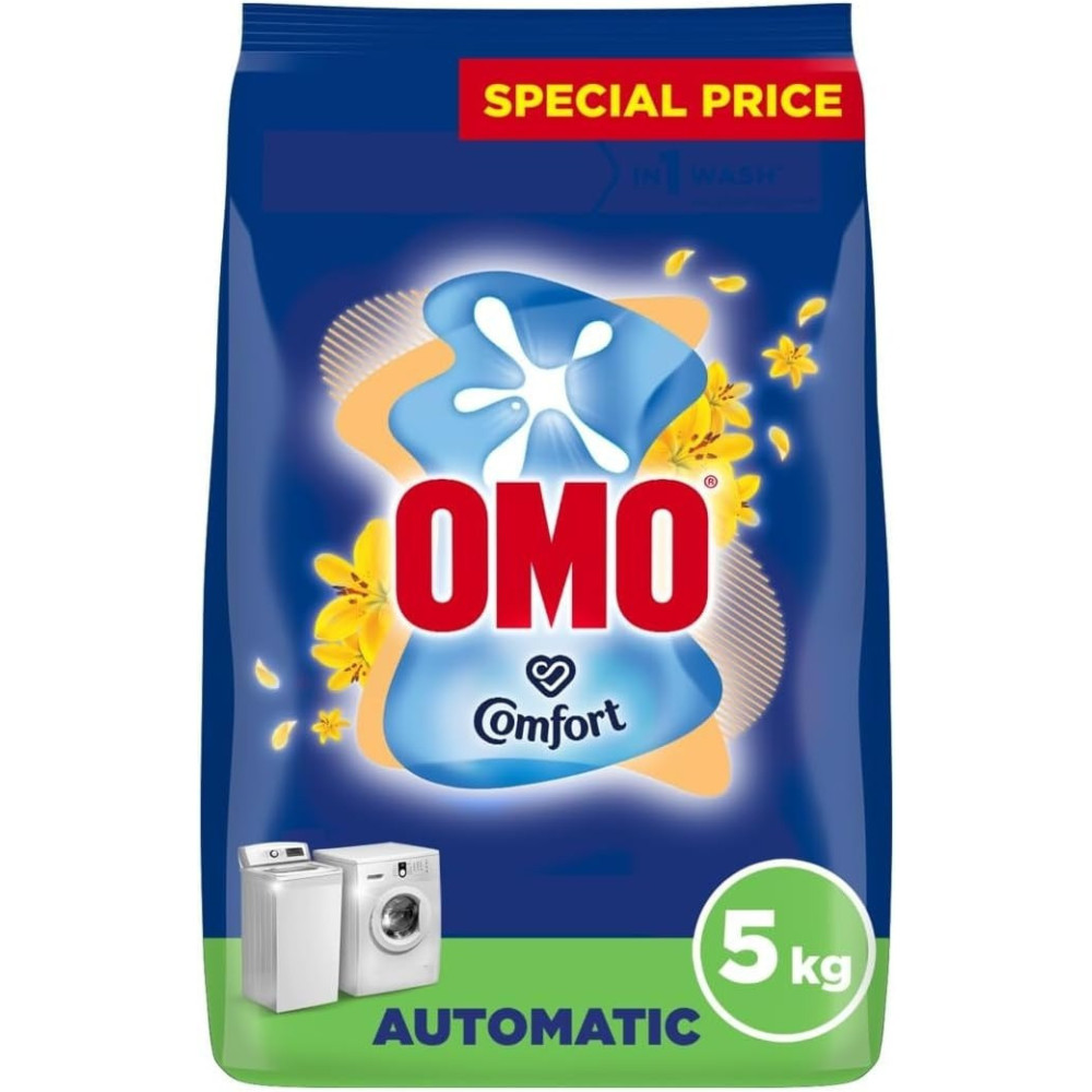 Omo Automatic Laundry Detergent Powder, 5 Kg