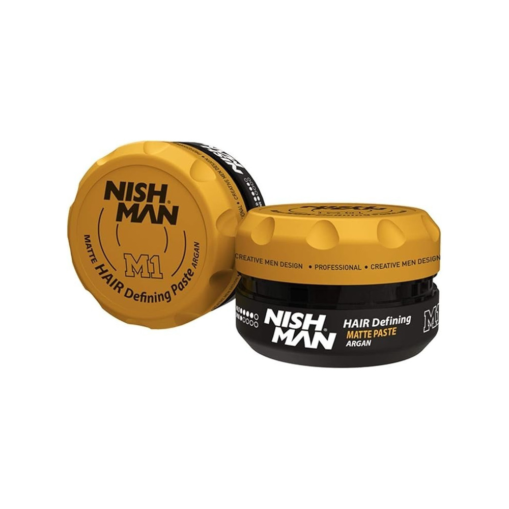 Nishman M1 Matte Hair Styling Defining Paste With Argan, 100 Ml