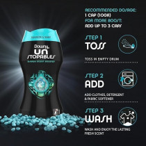 Downy Unstoppables, In-Wash Freshness And Scent Booster Beads, Fresh Scent, 190G