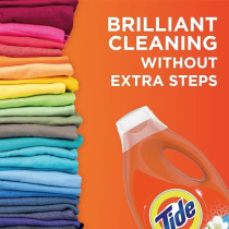 Tide Automatic Power Gel Laundry Detergent, Fresh Morning, 2.8 Litre, Dual Pack